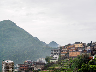 Obraz premium Jiufen village ,New Taipei ,Taiwan 