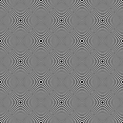 Seamless circles pattern.