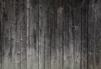 Tuinposter dark wood texture. background old panels © 4Max