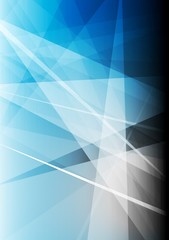 Abstract blue grey geometric shapes tech background