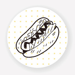 Doodle Hot Dog