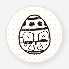 Easter egg doodle