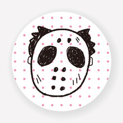 hallowenn mask doodle