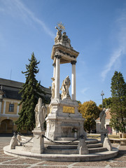 Fototapeta na wymiar A monument in Esztergom