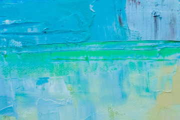 Abstract art  background. Oil painting on canvas. Colour texture