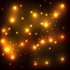 Obraz na płótnie Canvas Stars cosmic sky abstract vector background concept