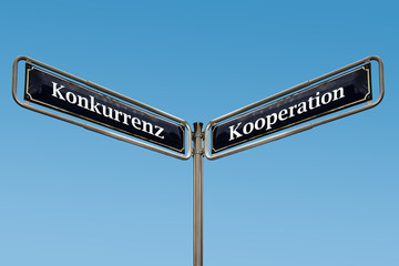 Schild 49 - Kooperation