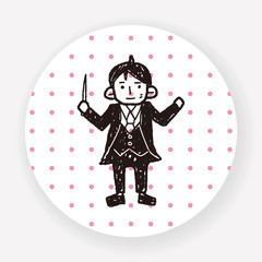 conductor doodle