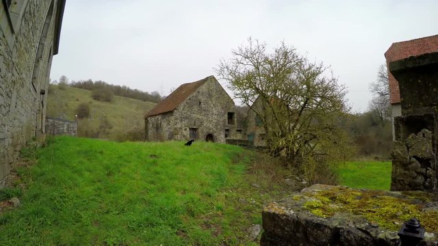 Old farm in the Belgian countryside (Sosoye).
