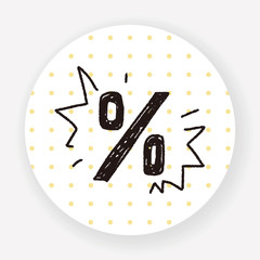 percentage doodle