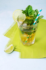 Iced green tea