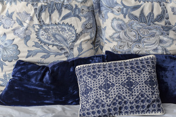 Blue Pillows