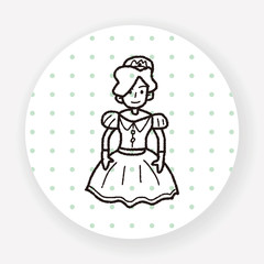 princess doodle