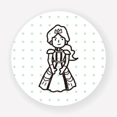 princess doodle