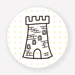 castle doodle