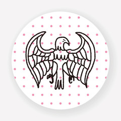 eagle doodle