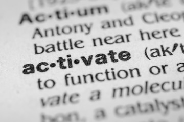 Obraz premium Activate