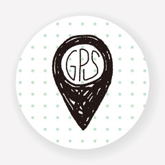 map location doodle
