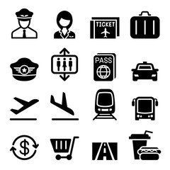 Airport & Aviation icon © Puckung