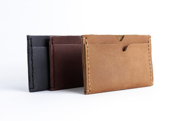 Business Card Holder isolated on white