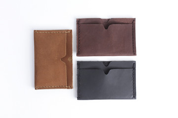 Business Card Holder isolated on white