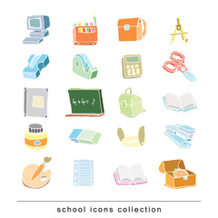 Back to school,  Banners or Bookmarks, vector illustration.black color, black