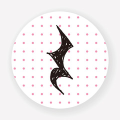 music note doodle