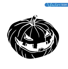 Jack O Lantern halloween pumpkin. vector illustration