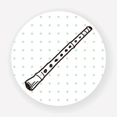 Flute doodle