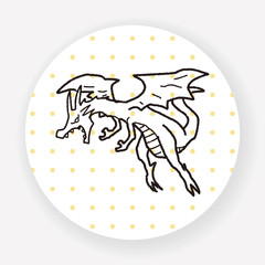 dragon doodle