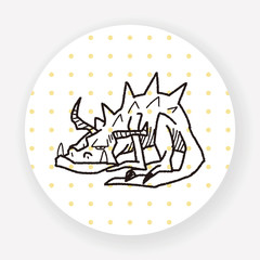 dragon doodle