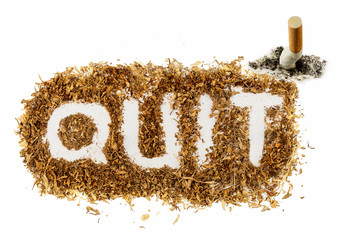 inscription quit tobacco from cigarettes