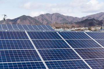 Solar power plant station