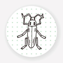 Fototapeta na wymiar insect doodle