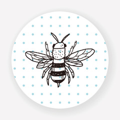 bee doodle
