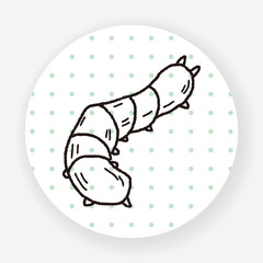 caterpillar doodle