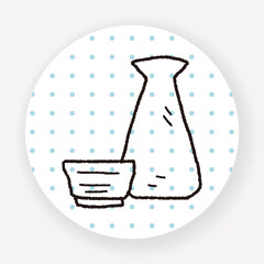 sake doodle