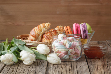 cup of hot chocolate with marshmallow