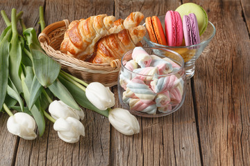 cup of hot chocolate with marshmallow