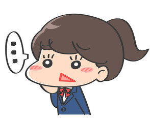学生　女の子　悩み