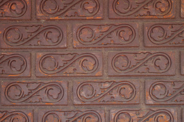 Red brick wall background