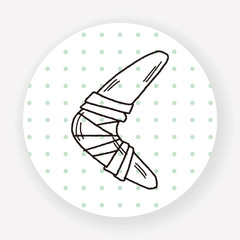 Boomerang doodle