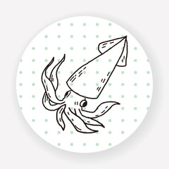 Squid doodle