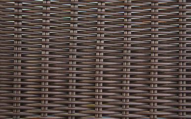 brown weave plastic pattern