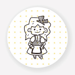 alice in wonderland doodle