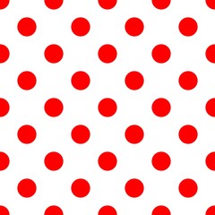 Seamless polka dot pattern
