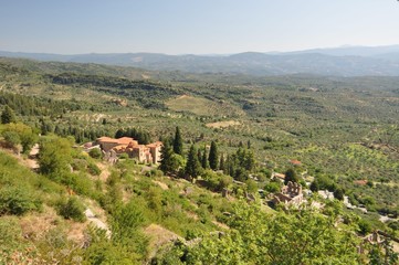 Mystras - the capital of the Byzantine Despotate of the Morea