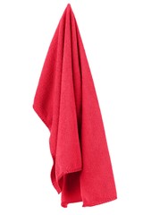 Hanging red and clean towel