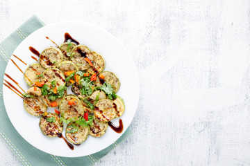 Fried zucchini