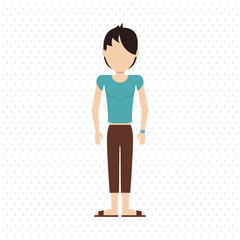 Man icon design , vector illustration